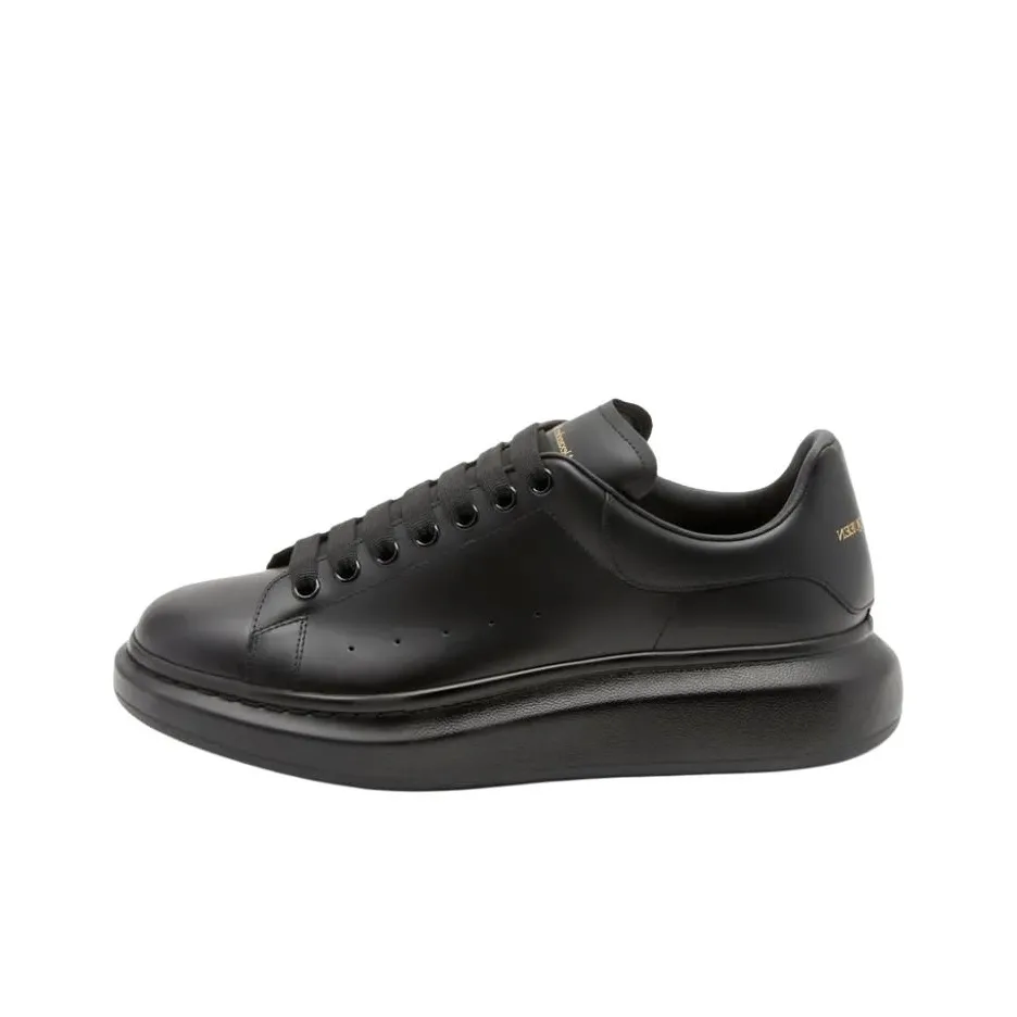 Alexander McQueen Oversized Low Top Casual Shoes Men's Black