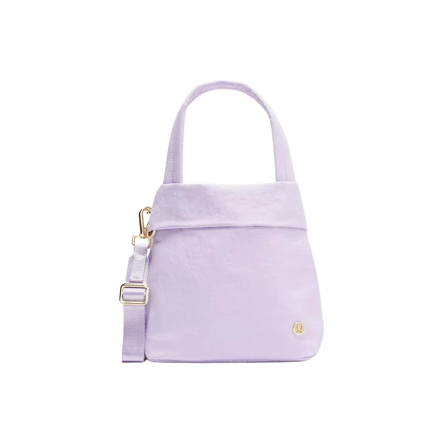 Lululemon Recycled Nylon One Shoulder Handbag Trumpets Women's Lavender Cream