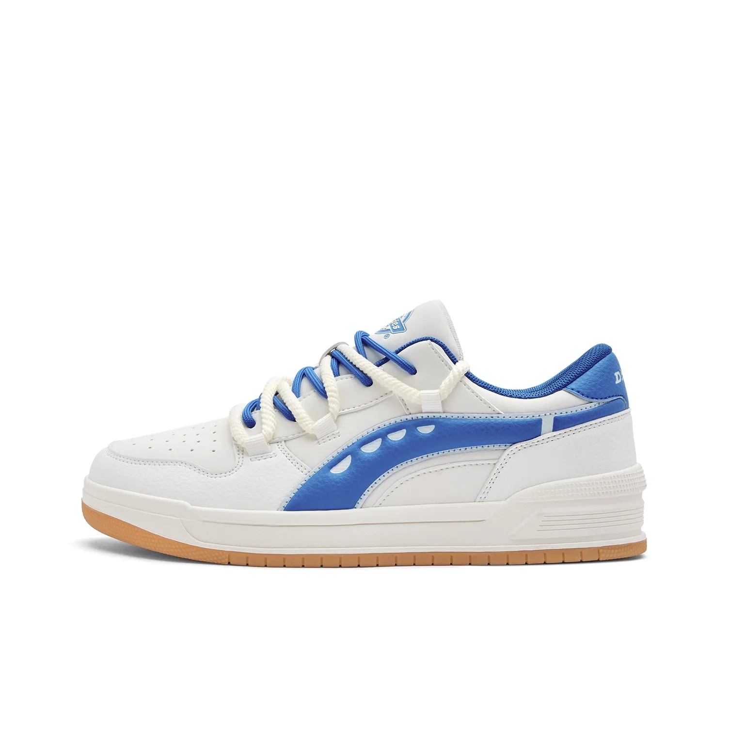 Dickies Low Top Skateboard Shoes Men's White Blue