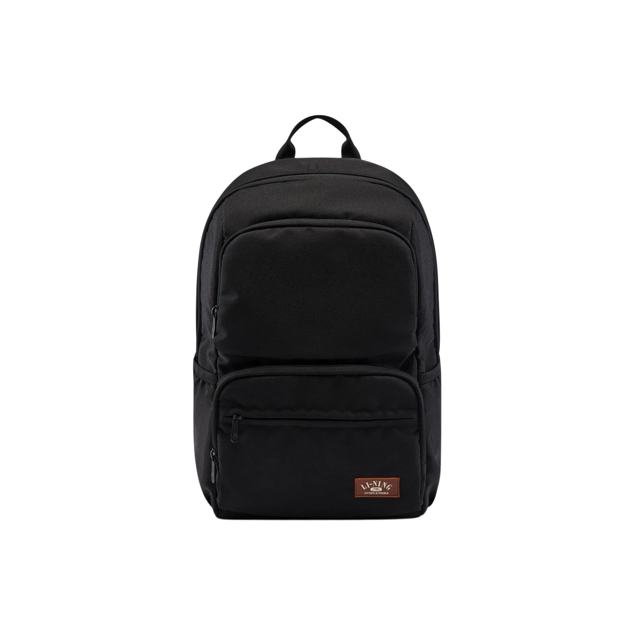 LiNing Sports Life Collection Polyester Students Backpack Unisex Black