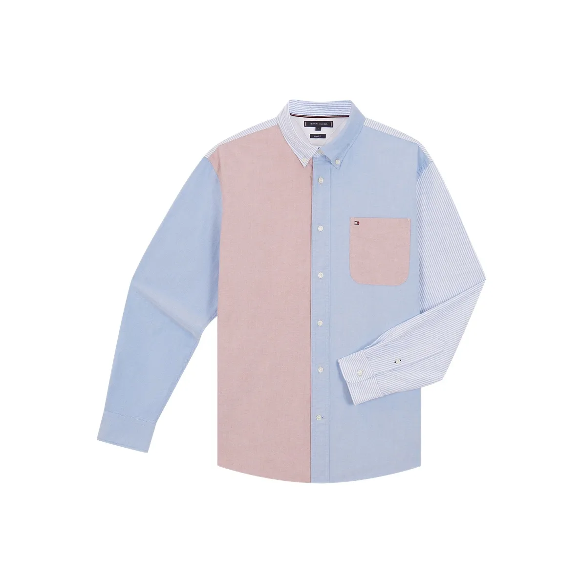 Tommy Hilfiger Red, Blue & Multicolor 0GY Мужские Рубашки