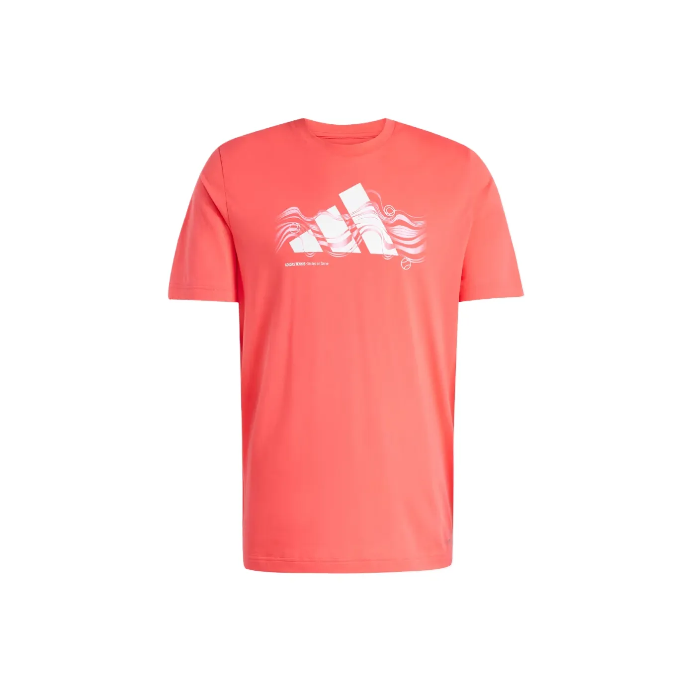 Adidas Free Shipping With AdiClub Tennis Klutch Heat Graphic Tee