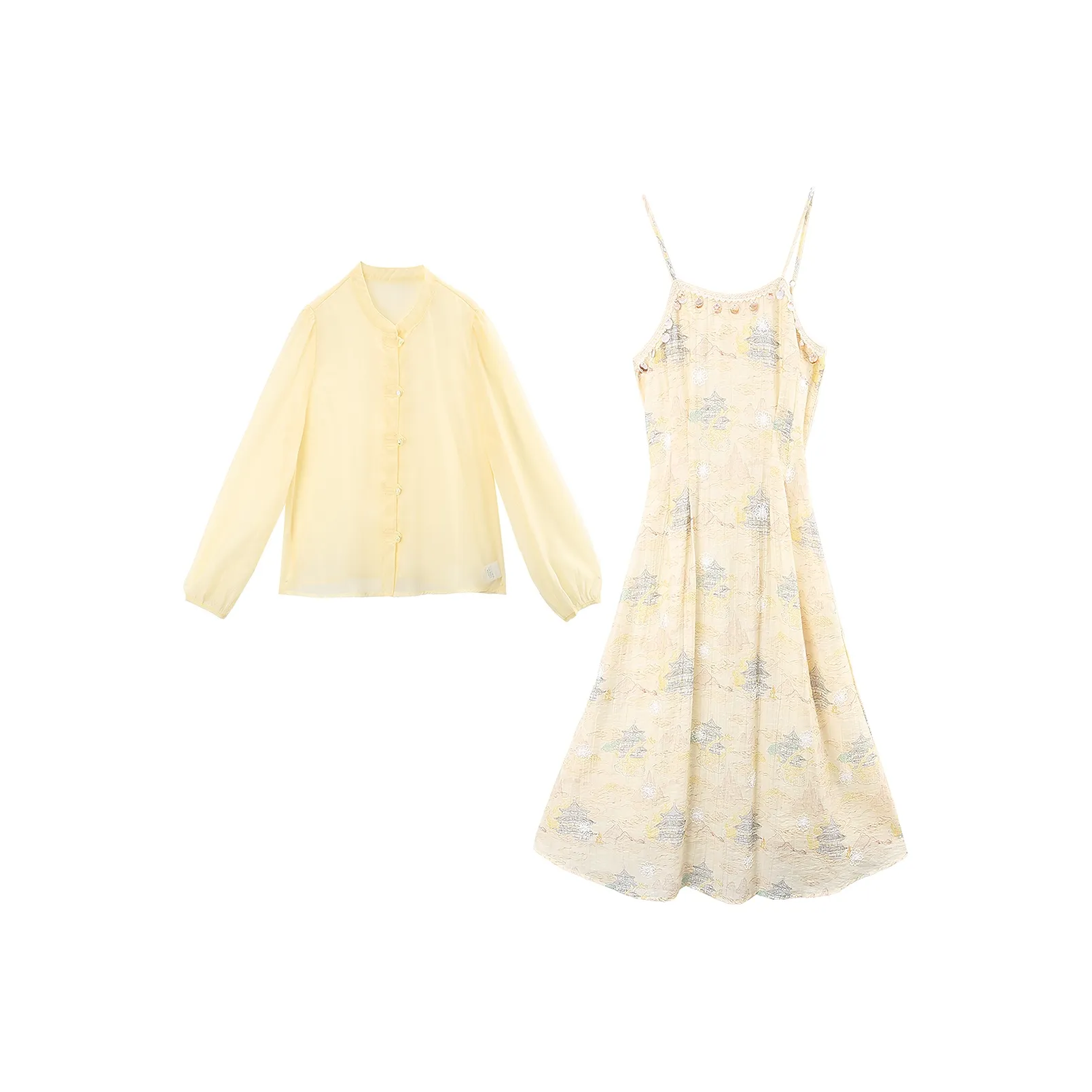 Комплект с юбкой A Paradise For Awakening для женщин