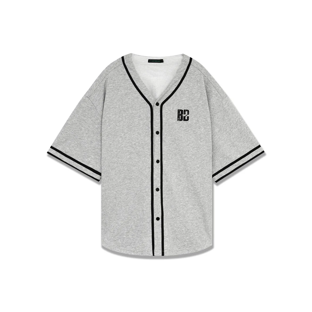 BD.POWER UP+ Вересковый серый Унисекс Футболка