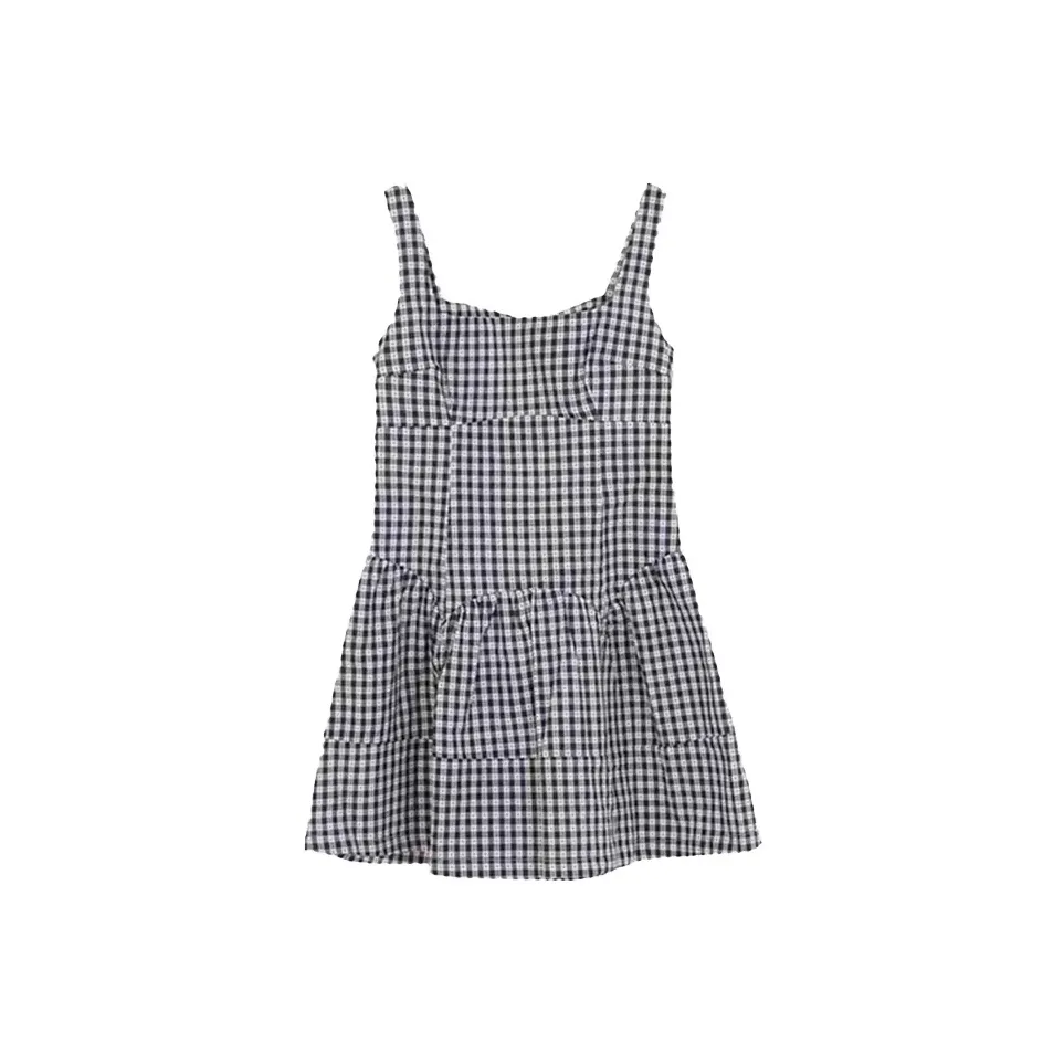 AURORA MUSE Клетчатый Женские Слиплатья