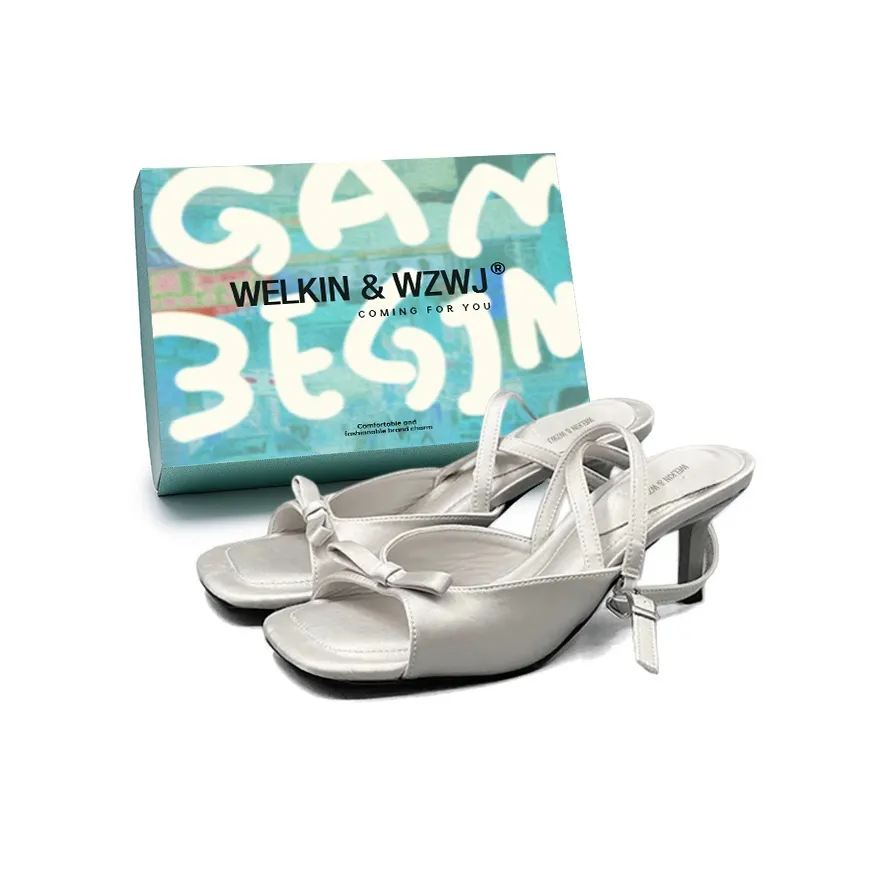 WELKIN WZWJ One Ремешок Сандалии Женские Черные