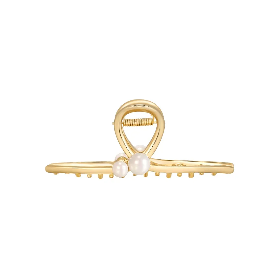SHINE Cherished Moments Collection Alloy Shell Pearl Hair Clips Women's
