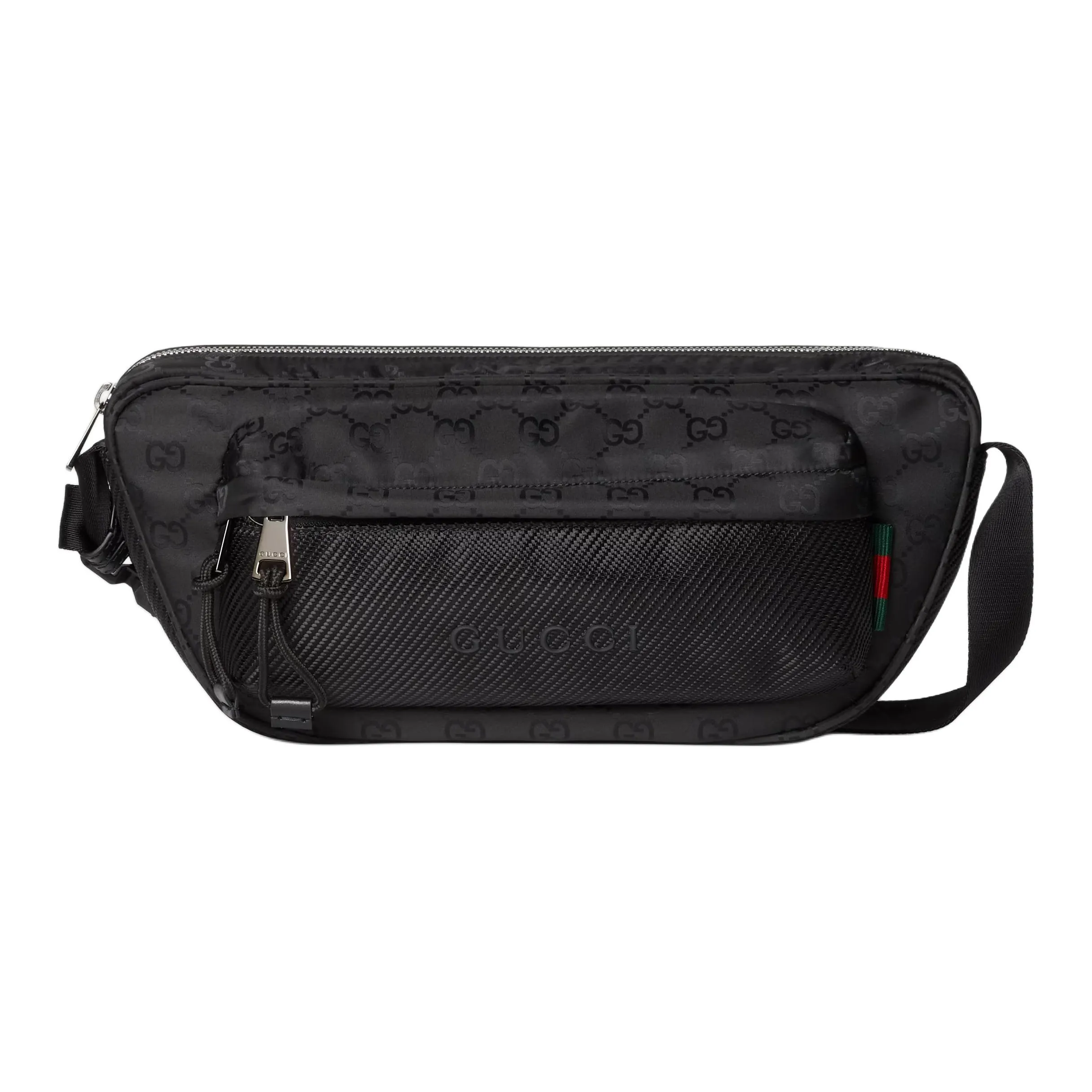GUCCI Nylon Shoulder Bag Tubas Men's Black