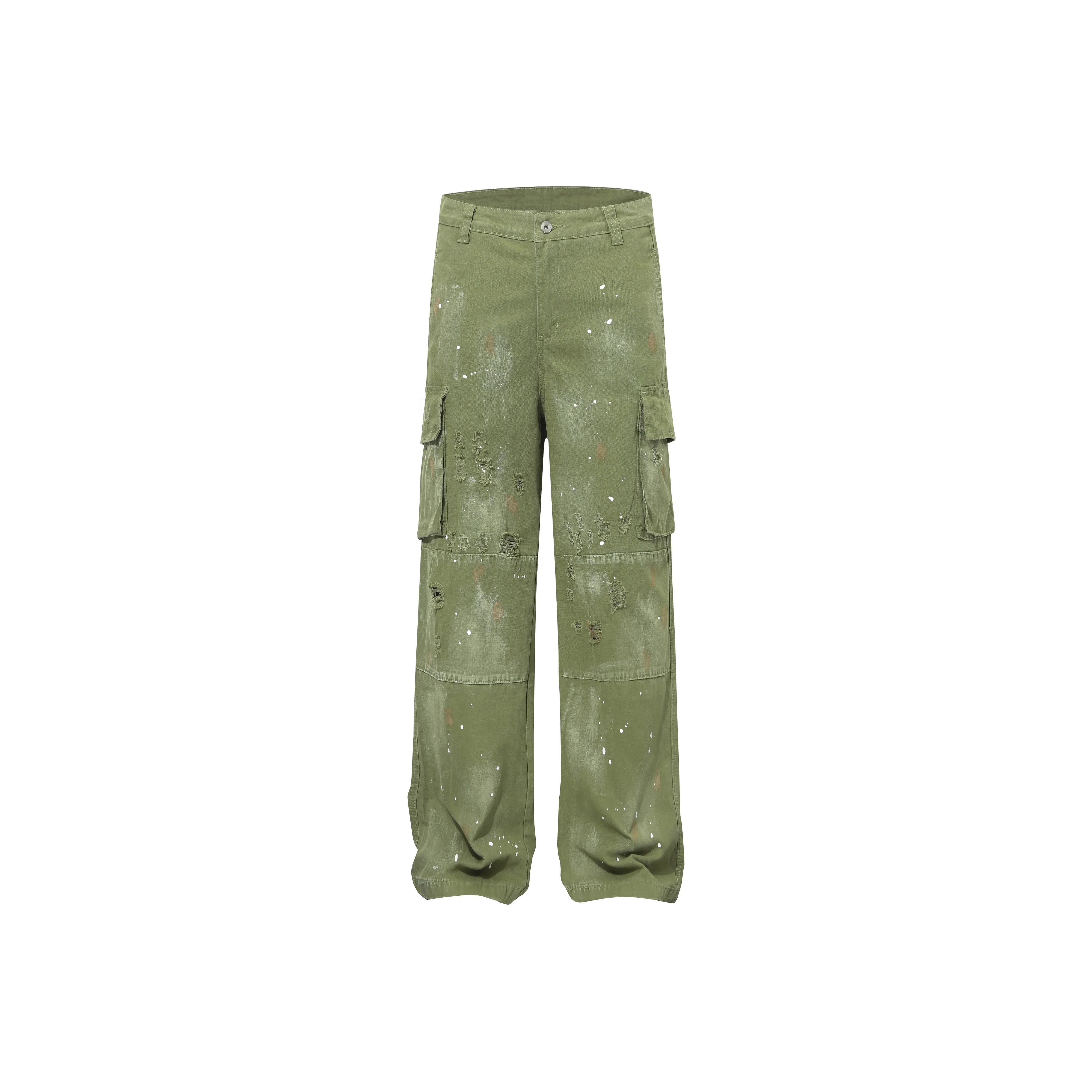 BEAR UNION Травяной зеленый Женские Брюки карго