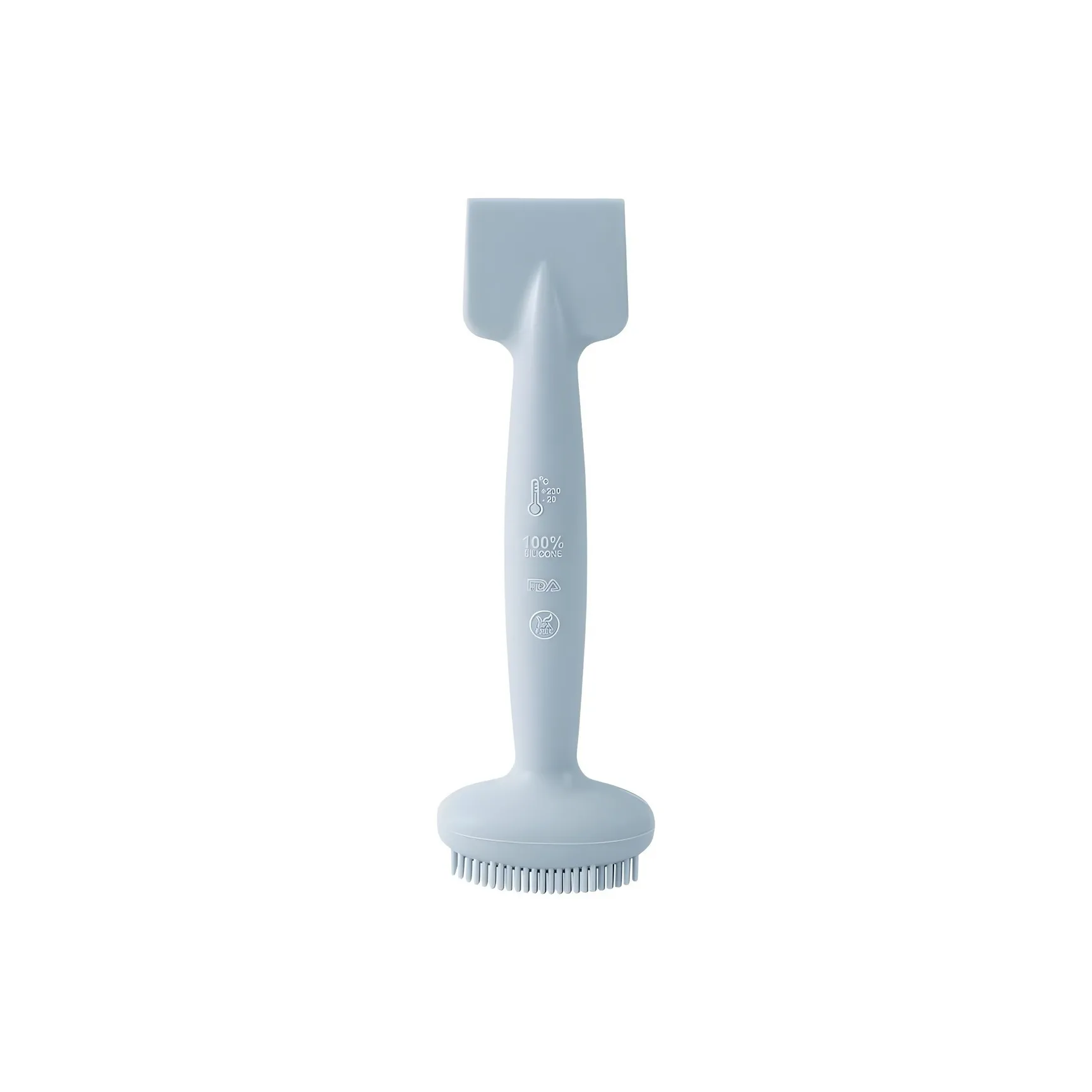 Future Maple DIY Soft Film Tool Special Dual Head Silicone Facial Mask Brush Soft Cleaning Clay Mask Wash off Masks