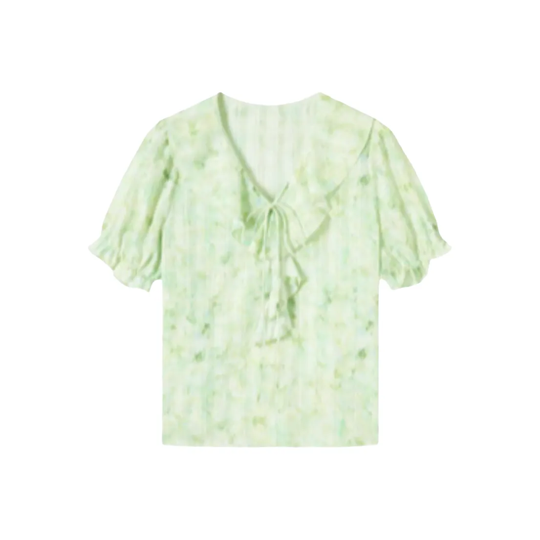 DIALOGUE Белый Розовый Принт Женские Шифоновые Рубашки