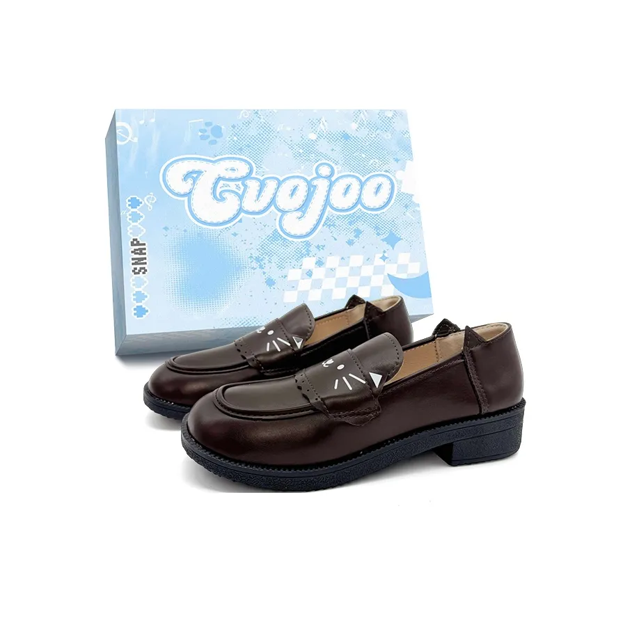 CVOJOO Лоферы Коричневый Женские