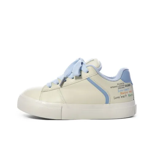 The New Age Family Кроссовки для скейтбординга Low Top Желто-синие Женские