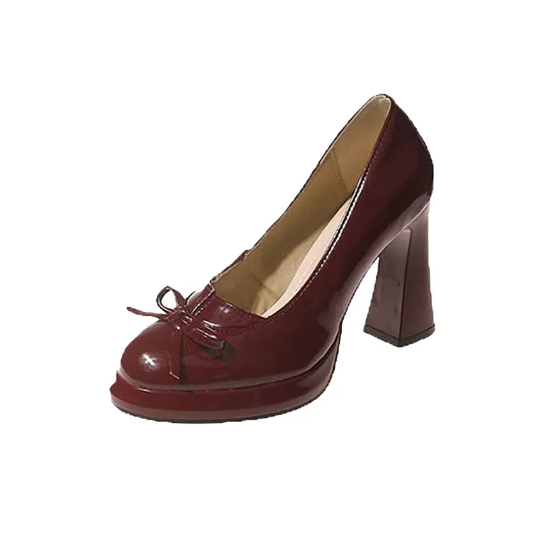 ALXNAN Грубый каблук Высокие каблуки Женские