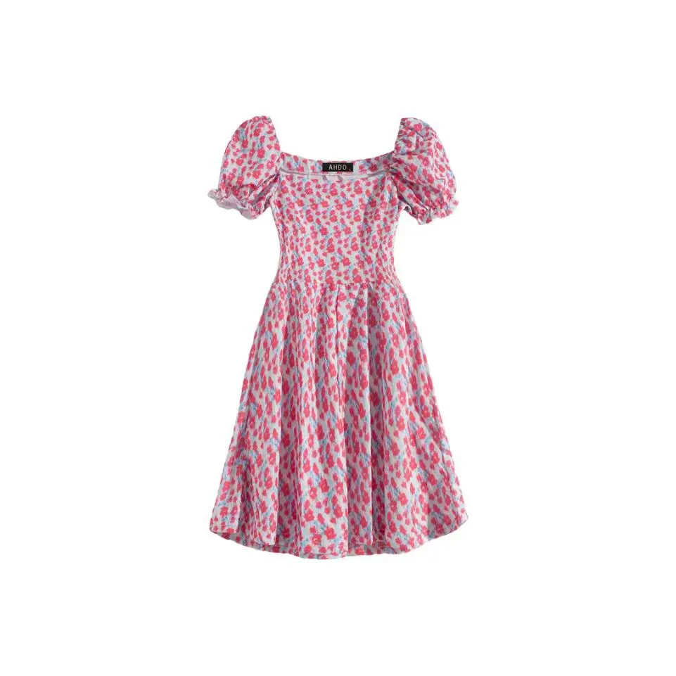 Lookinto Короткий рукав Платье Женское