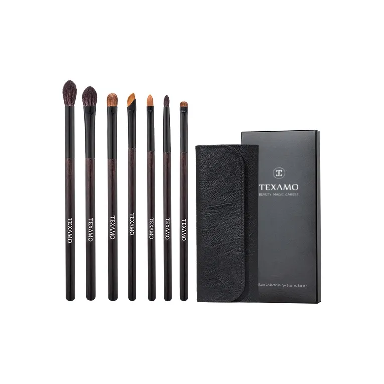 Texamo Мягкая щетина Blending кисть Профессиональный набор кистей для макияжа Смешанные детали