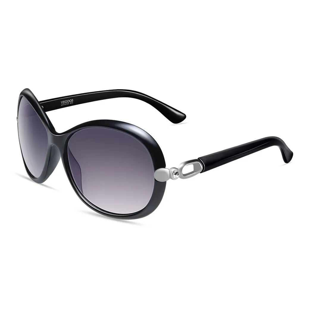 VEGOOS PC Round Sunglasses Women's