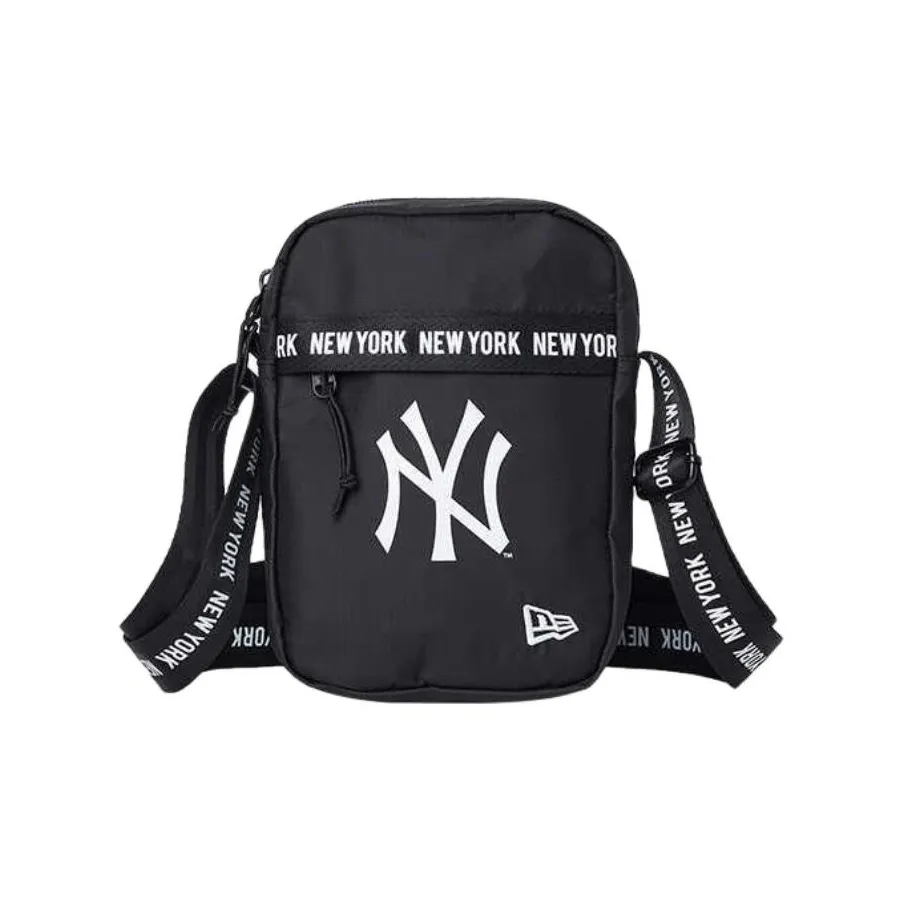 New Era Сумка через плечо из ткани маленькая мужская черная