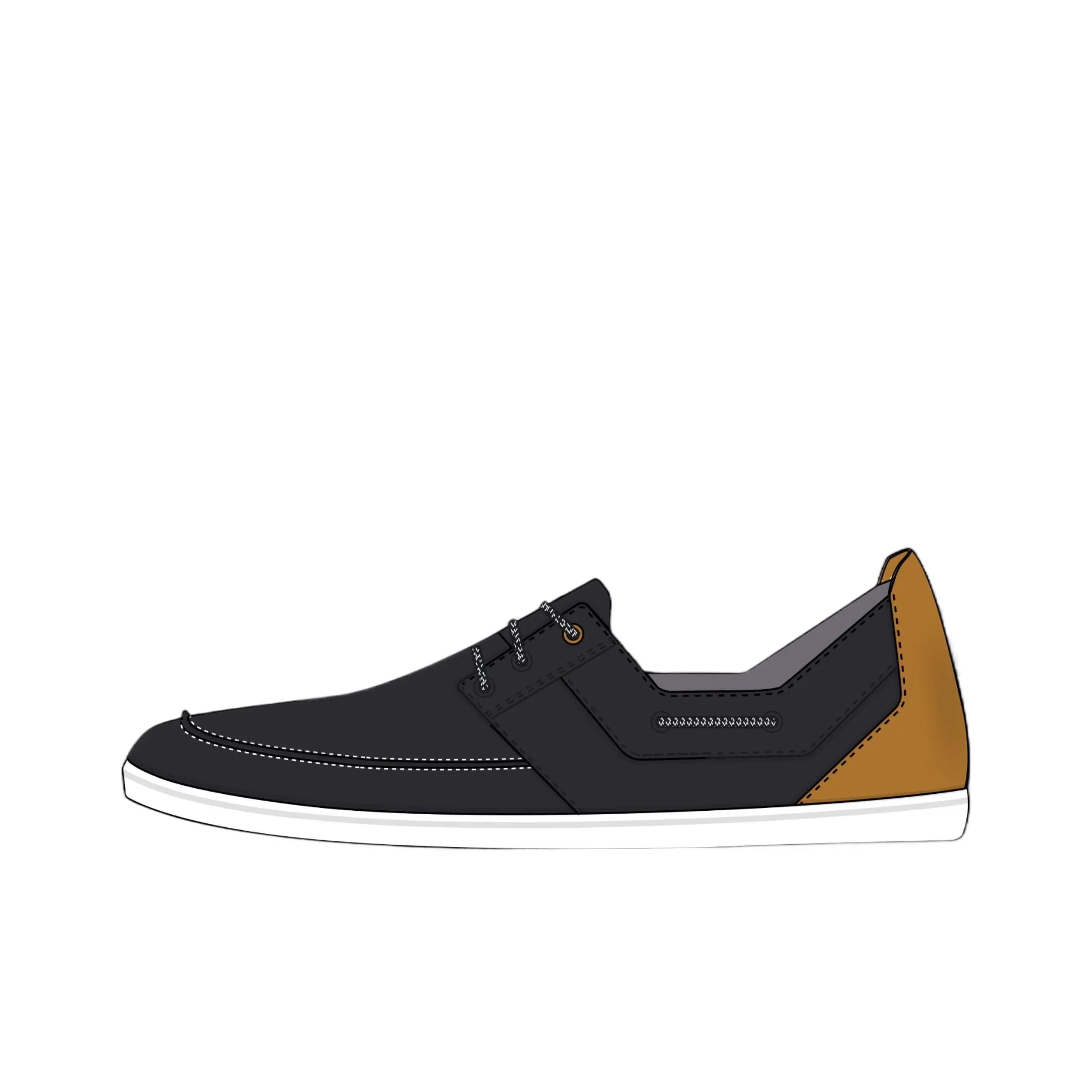 DECATHLON Sailing 300 Low Top Skateboard Shoes Men's Milk Coffee