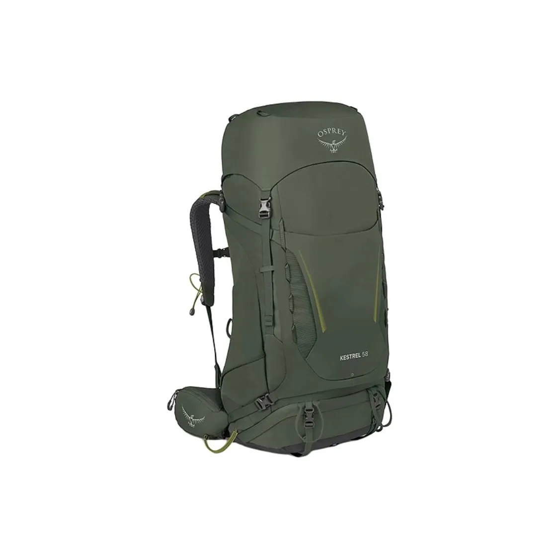 OSPREY 58L Альпинистский рюкзак Outdoor сумка из нейлона хаки зеленый мужской