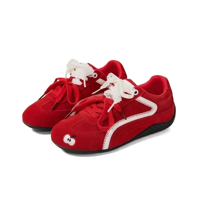 WJA Амортизирующий Нескользящий Износостойкий Дышащий и Легкий Низкий Топ Кэжуал Женский