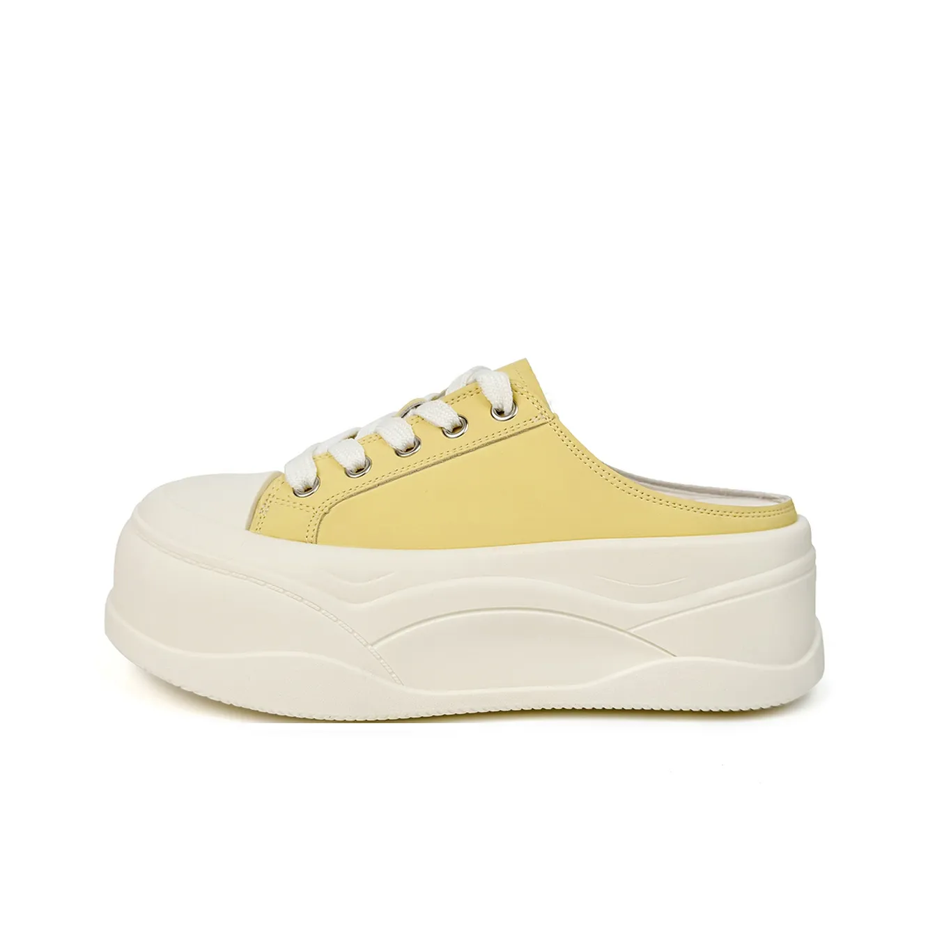 La Chapelle Slip-resistant Домашние тапочки Женские Желтые