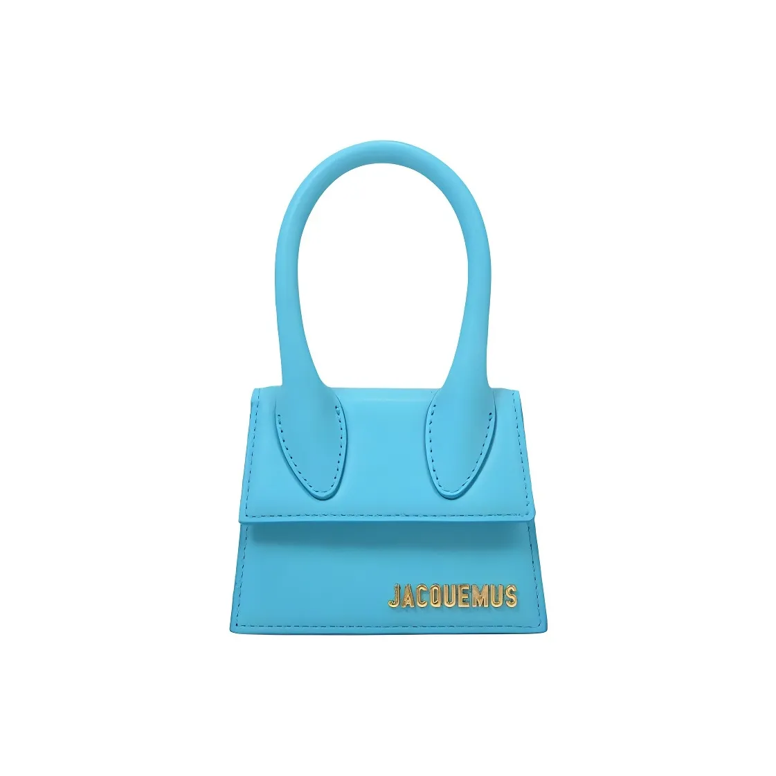 Jacquemus Le Chiquito Leather Handbag Mini Women's Sky Blue