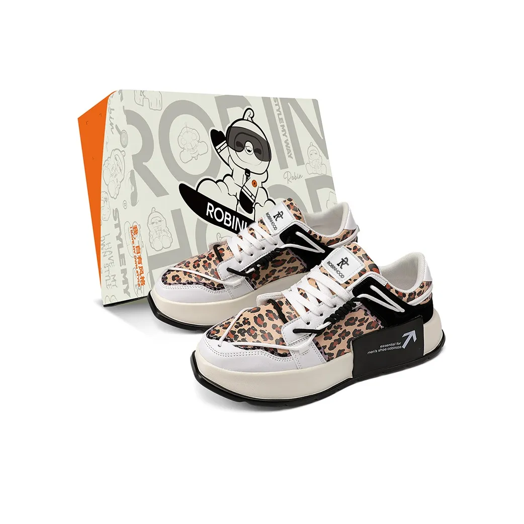 ROBINHOOD Wear resistant, Lightweight, Breathable, And Non slip. Low Top Casual Shoes Men's Box Included