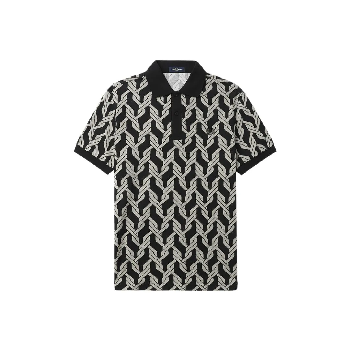 FRED PERRY Polo Shirts Men Black BKX