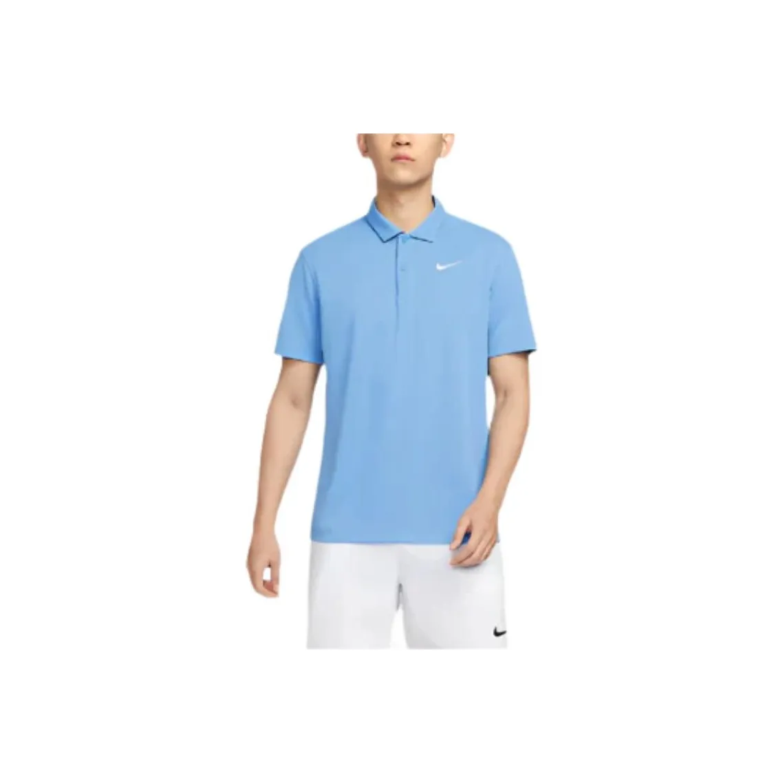 Nike Cream clothing Polo Shirts Men Blue