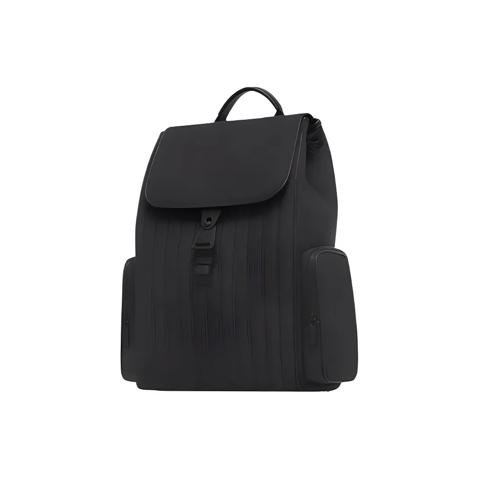 VIHUS Полиуретан Рюкзак Стандартный Мужской Черный