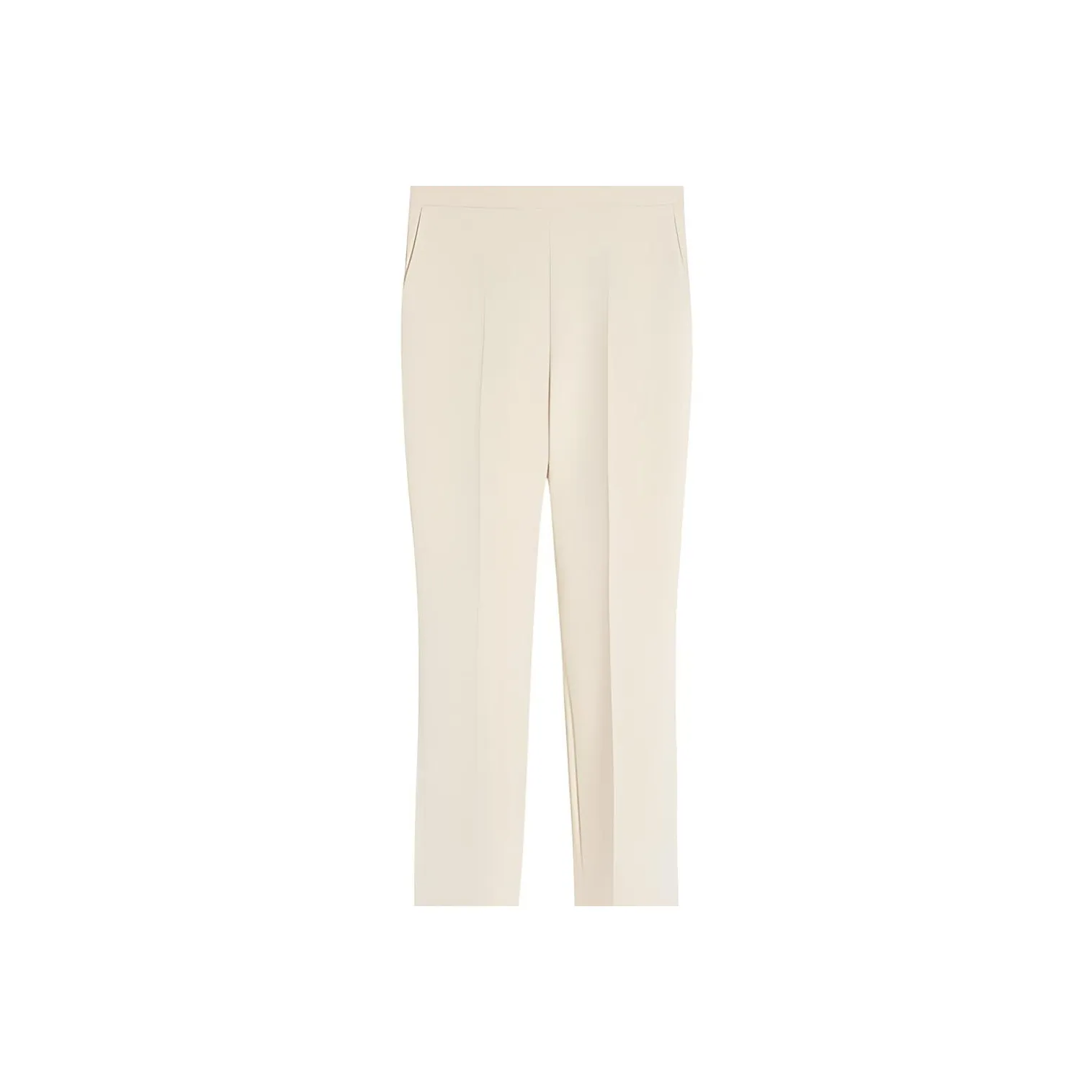 MaxMara Бежевые Женские Повседневные Штаны