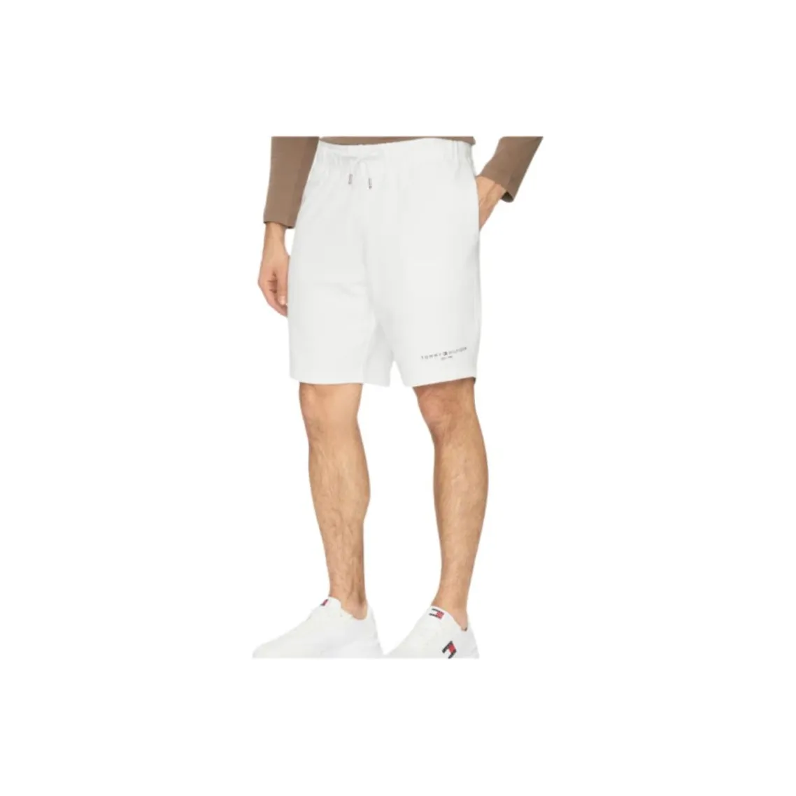 tommy jacket Hilfiger geo print woven boxers in pink