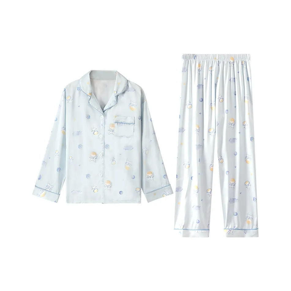 Red Bean Домашняя одежда 2 предмета комплект синий подростки