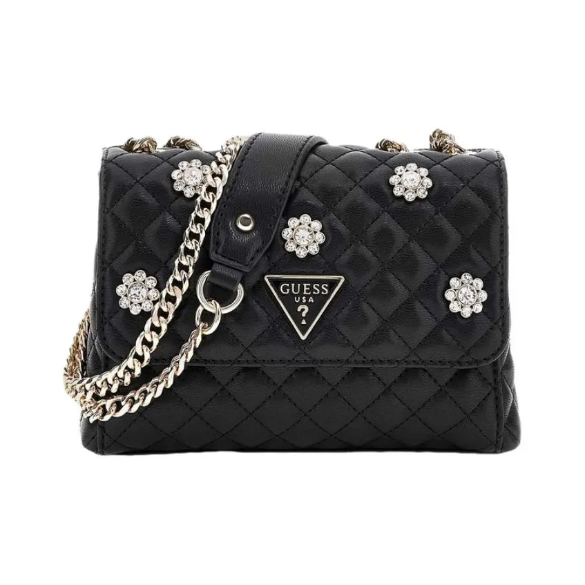 GUESS Сумка через плечо из искусственной кожи среднего размера женская черная бежевая розовая