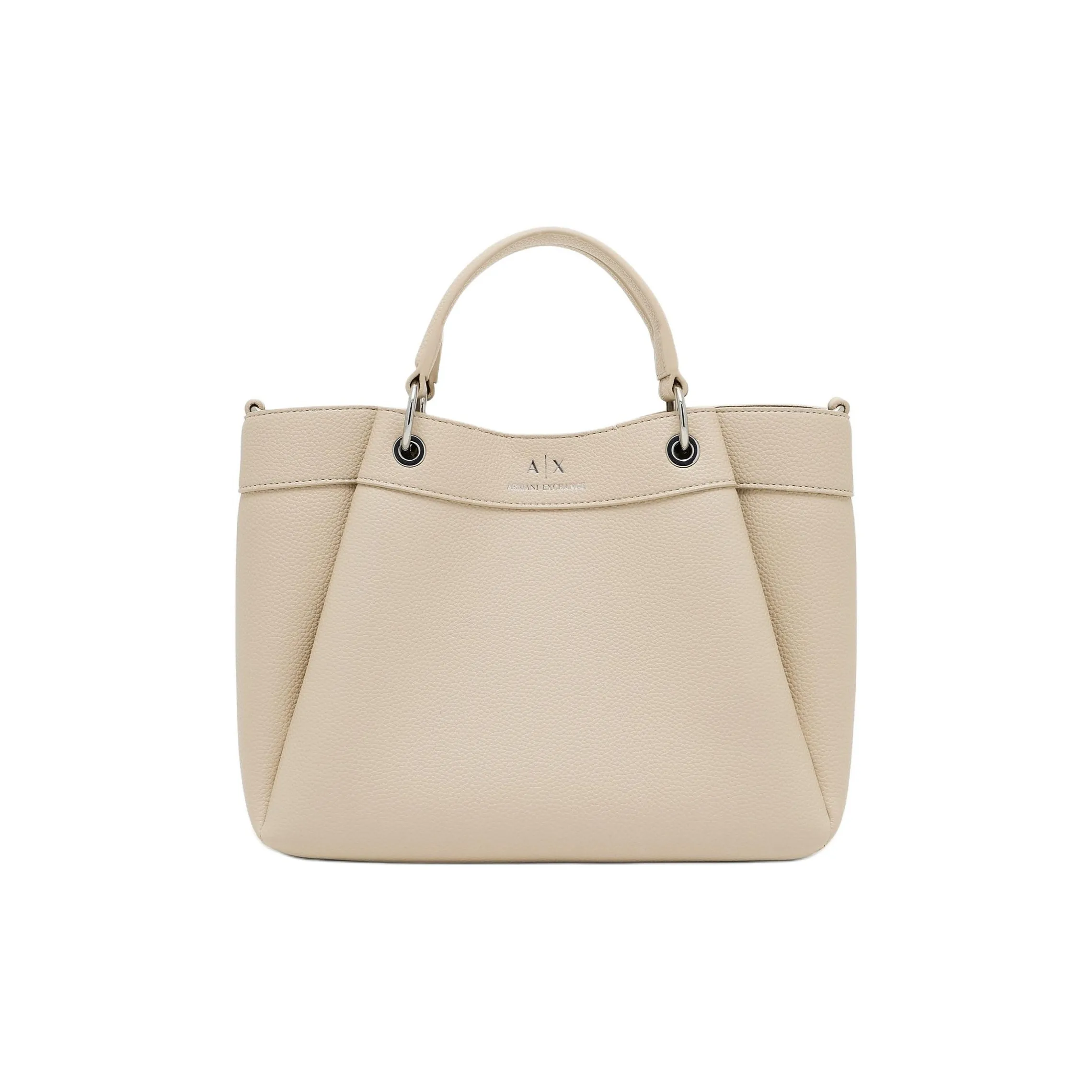 ARMANI EXCHANGEAE Полиуретан Тоут Сумка Сумка для покупок Сумка через плечо Сумка Маленькая Женская Светлый Абрикос