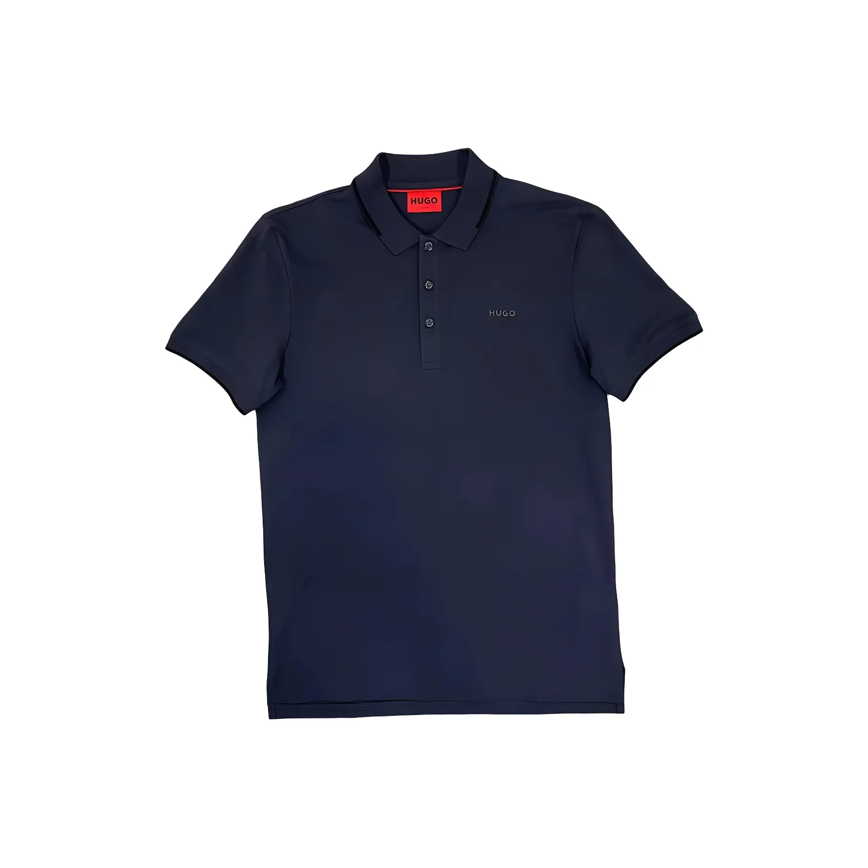 HUGO BOSS Short Sleeve Polo Shirts Men's Black