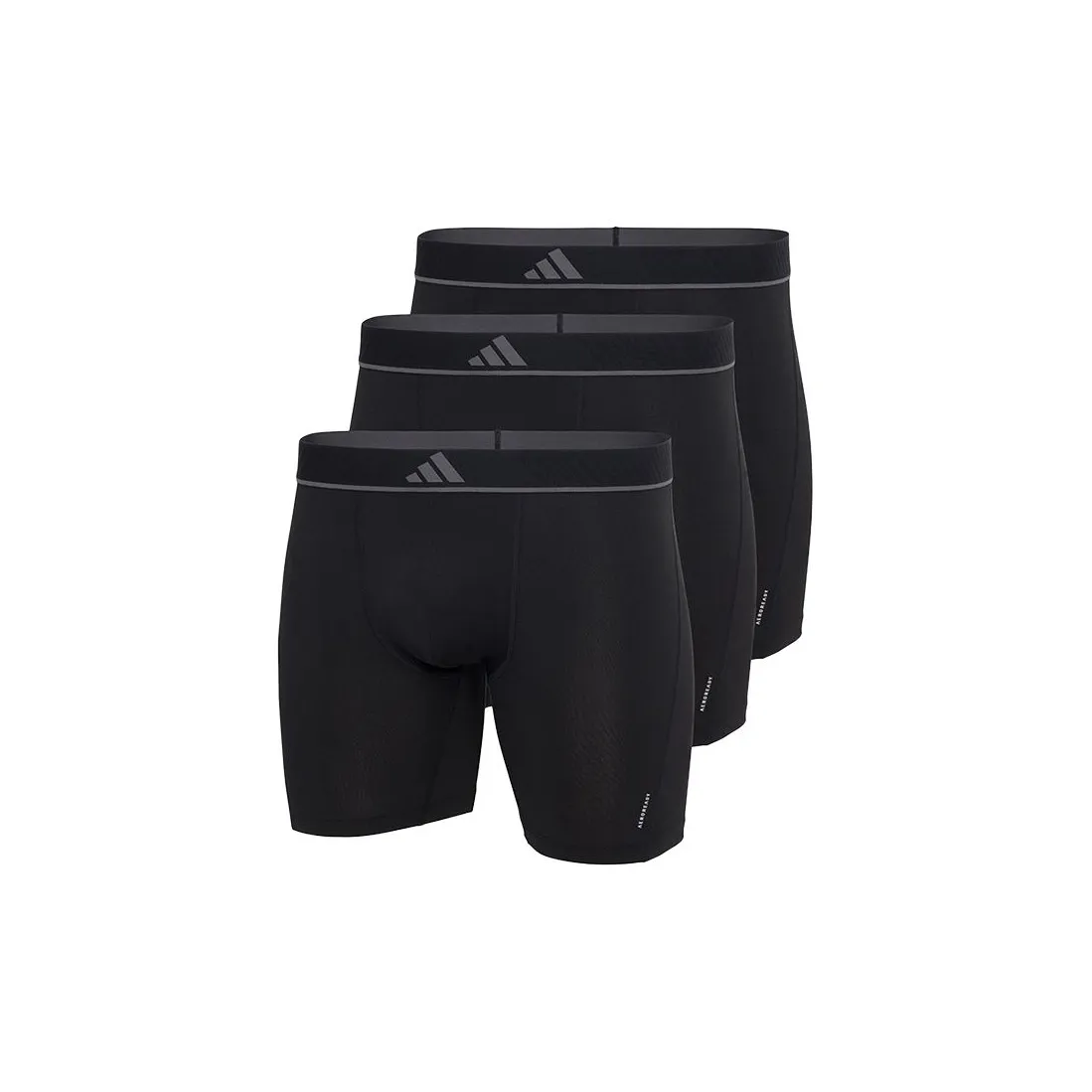 Adidas AEROREADY Boxers Мужские 3 упаковки Черный
