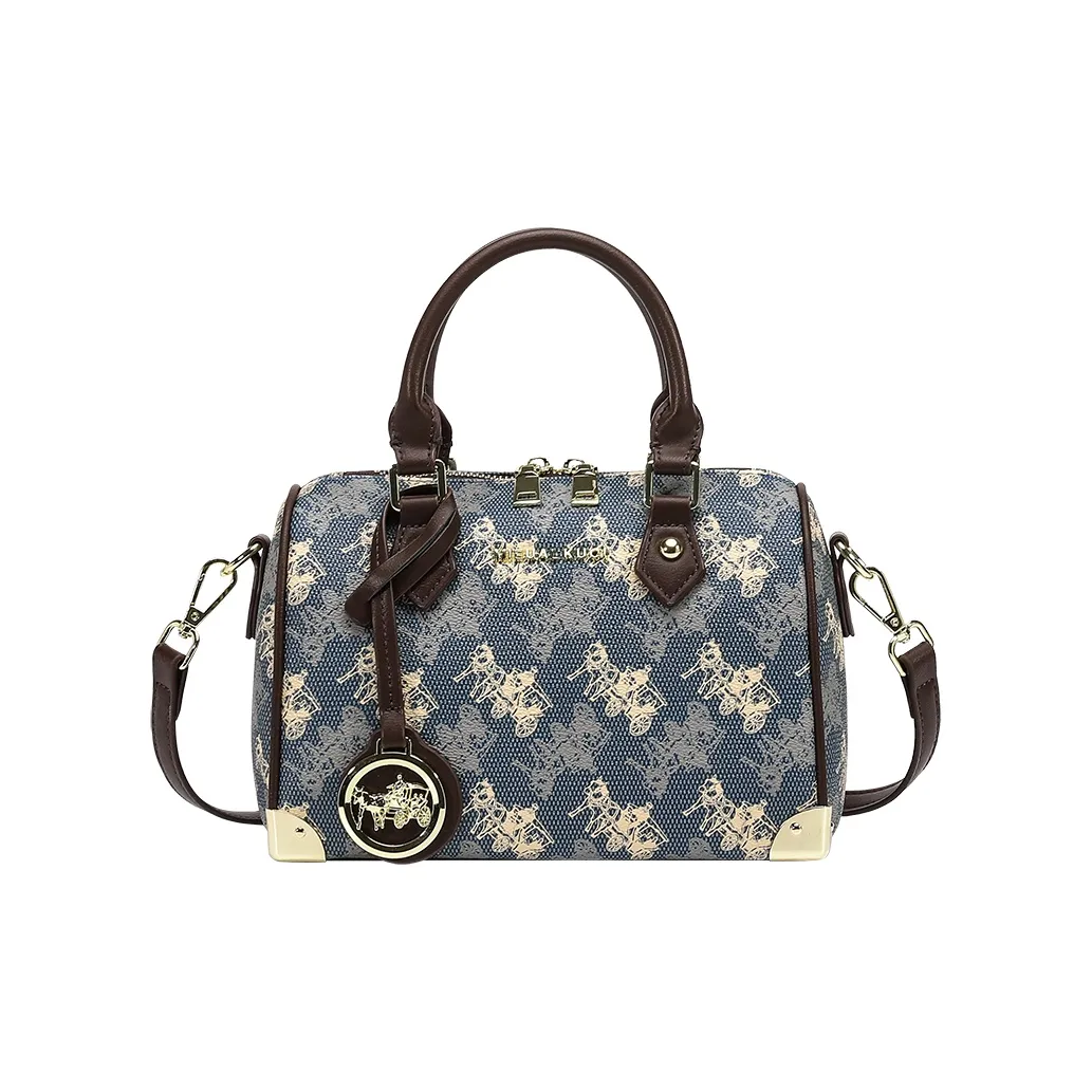 H YXIANG PVC Сумка через плечо Сумка Женская Синяя