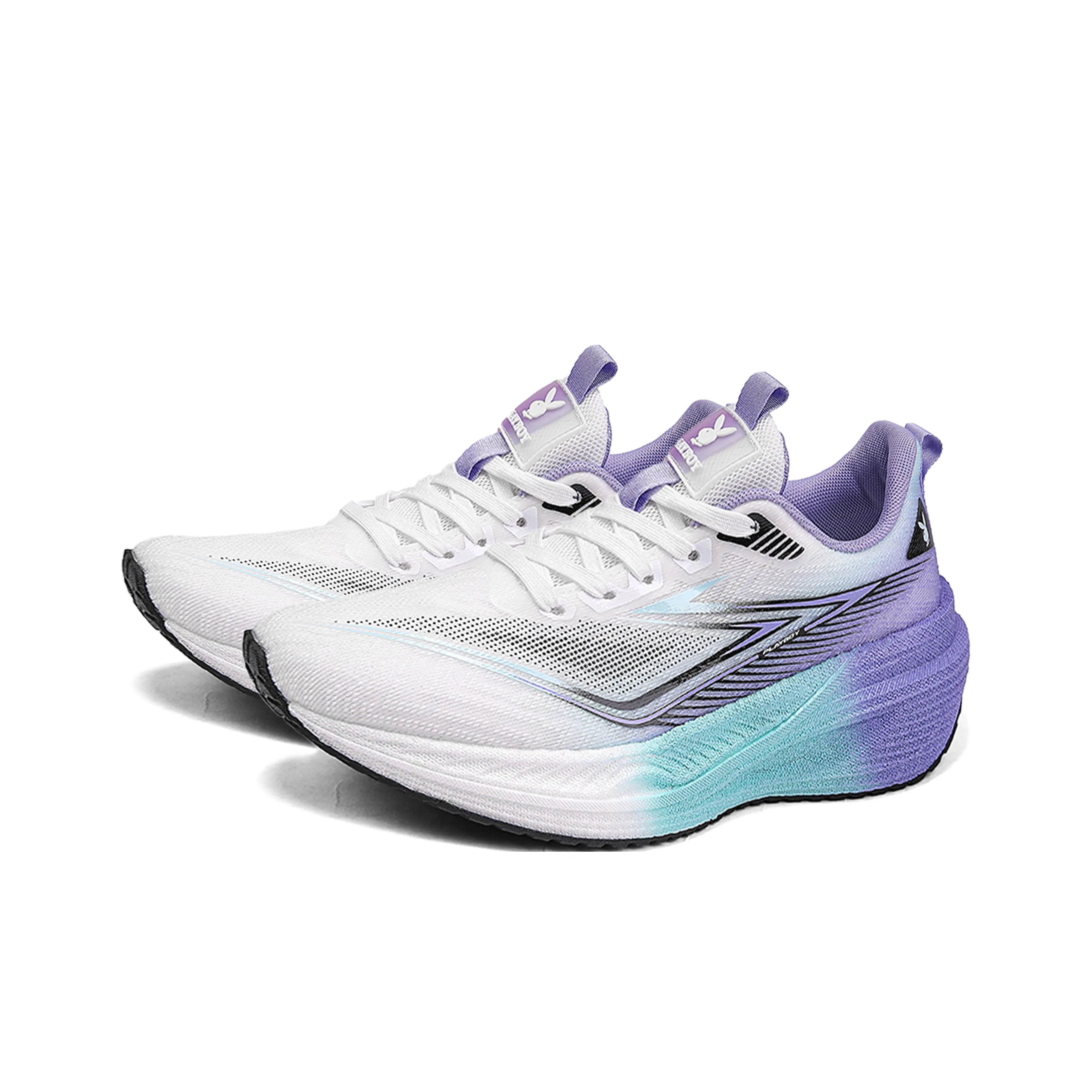 Playboy Низкие Беговые Кроссовки Женские Белые Синие Фиолетовые