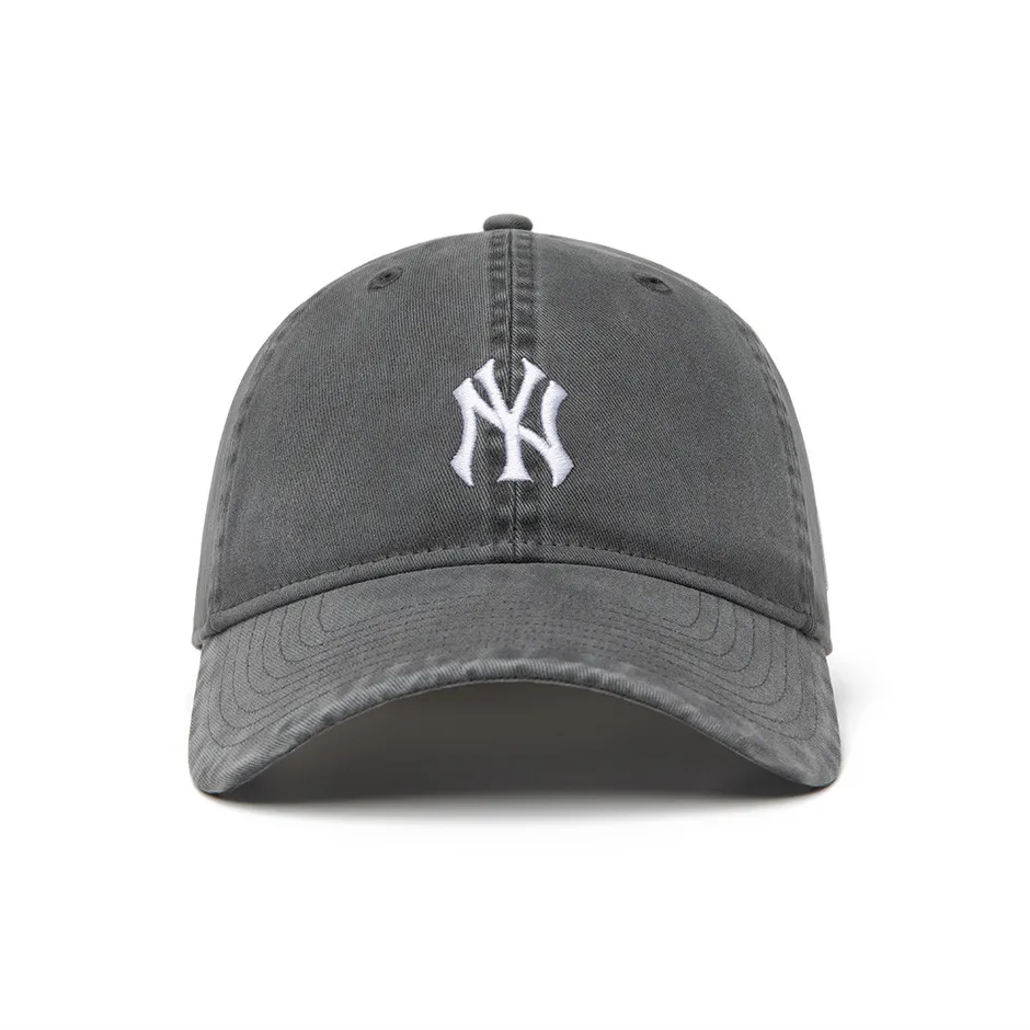 New Era Хлопковые кепки унисекс серые