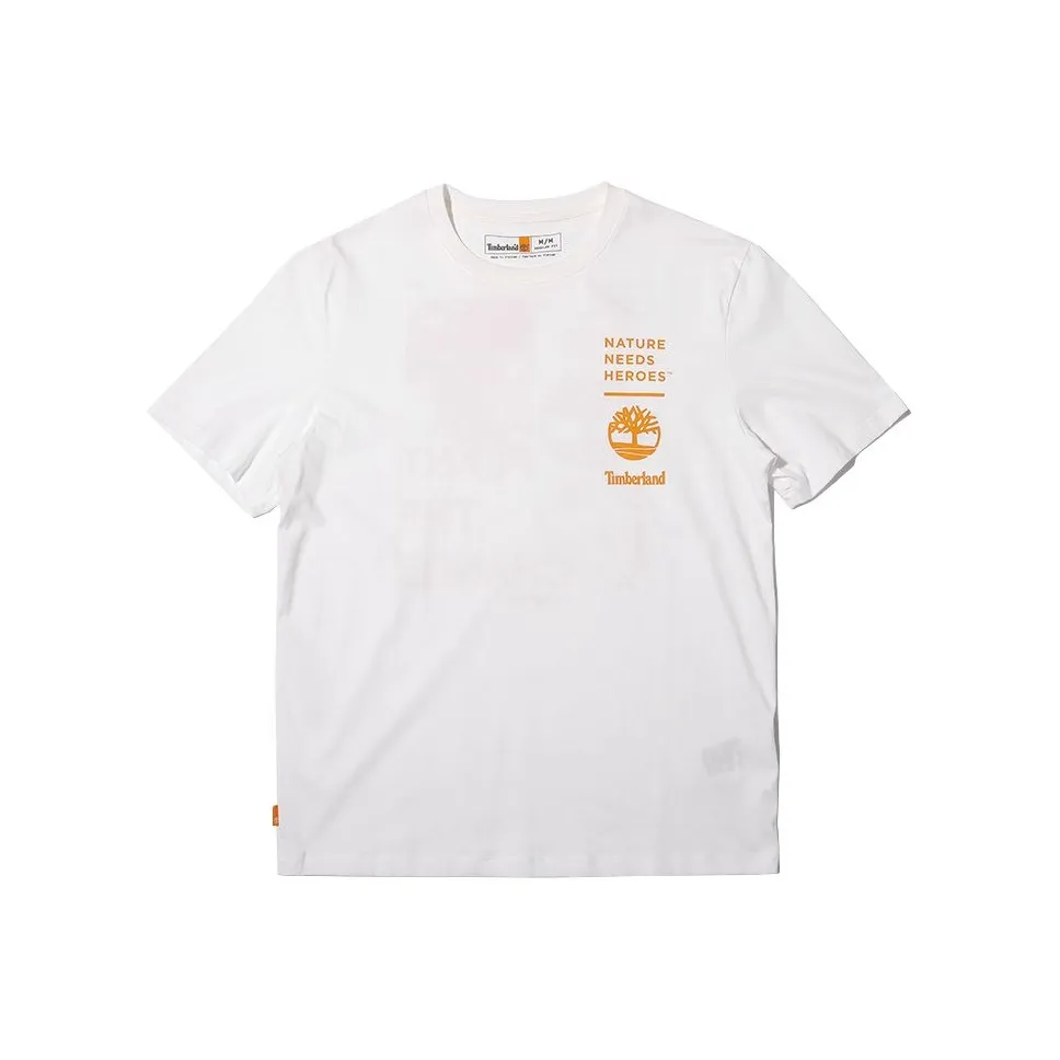 Timberland Белая Мужская T-рубашка