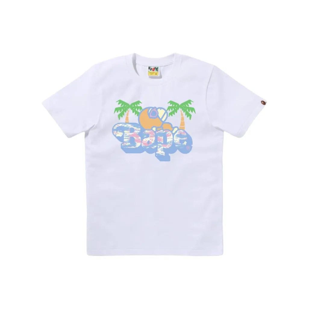 A BATHING APE SS25 T Рубашка Женская