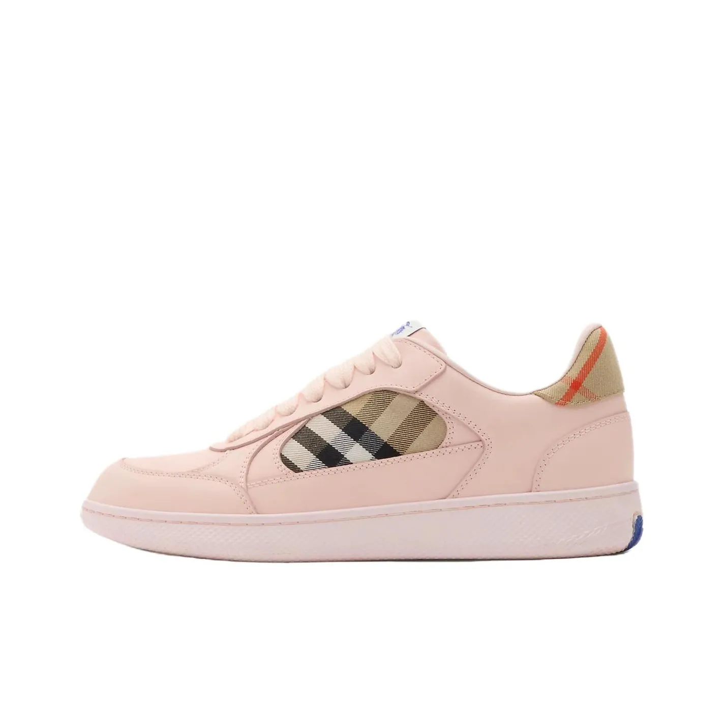 Burberry Terrace Low Top Skateboard Shoes Women's Pink