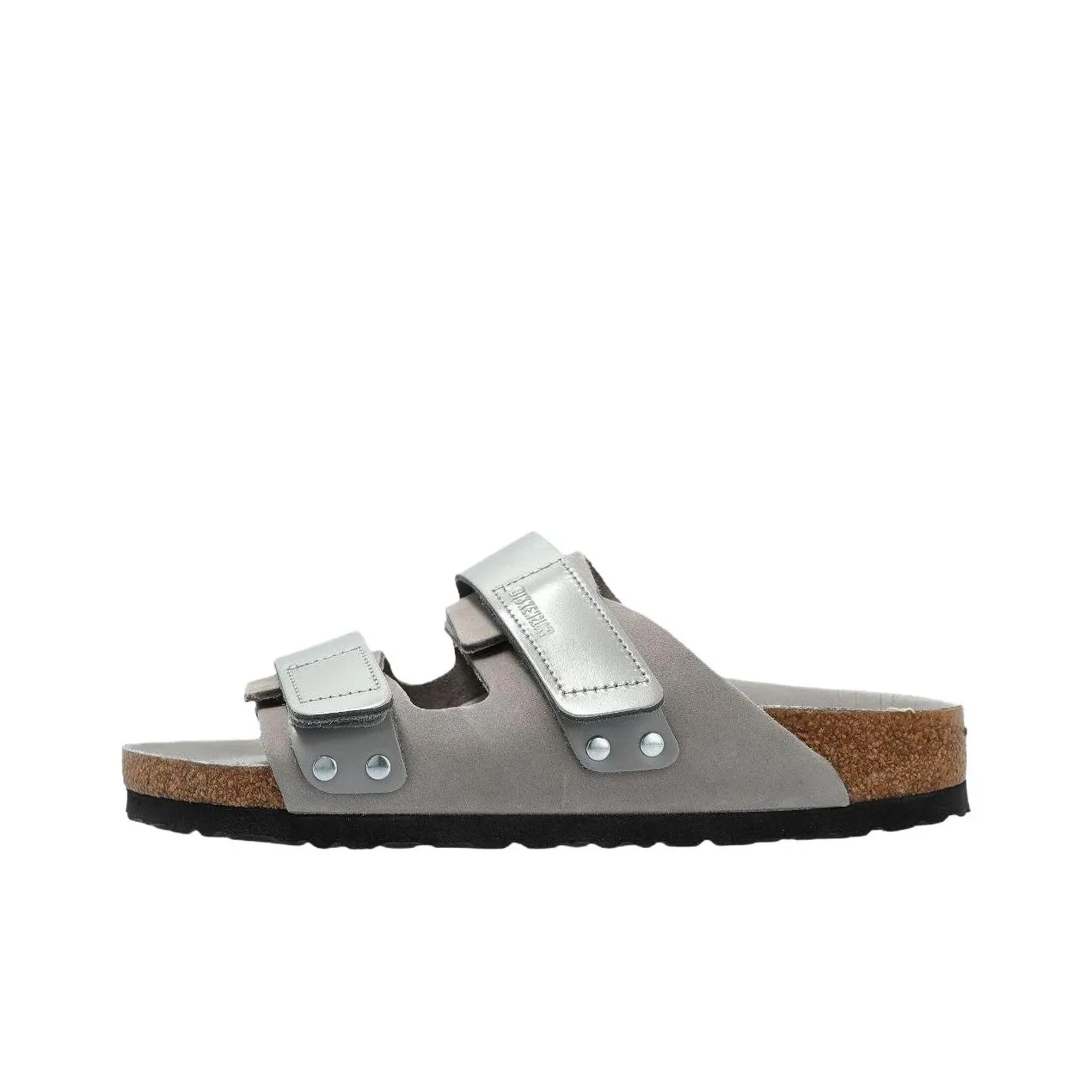 Birkenstock Uji EVA Slip Resistant Slide Slippers Unisex Lime Gray Regular Loose Fit