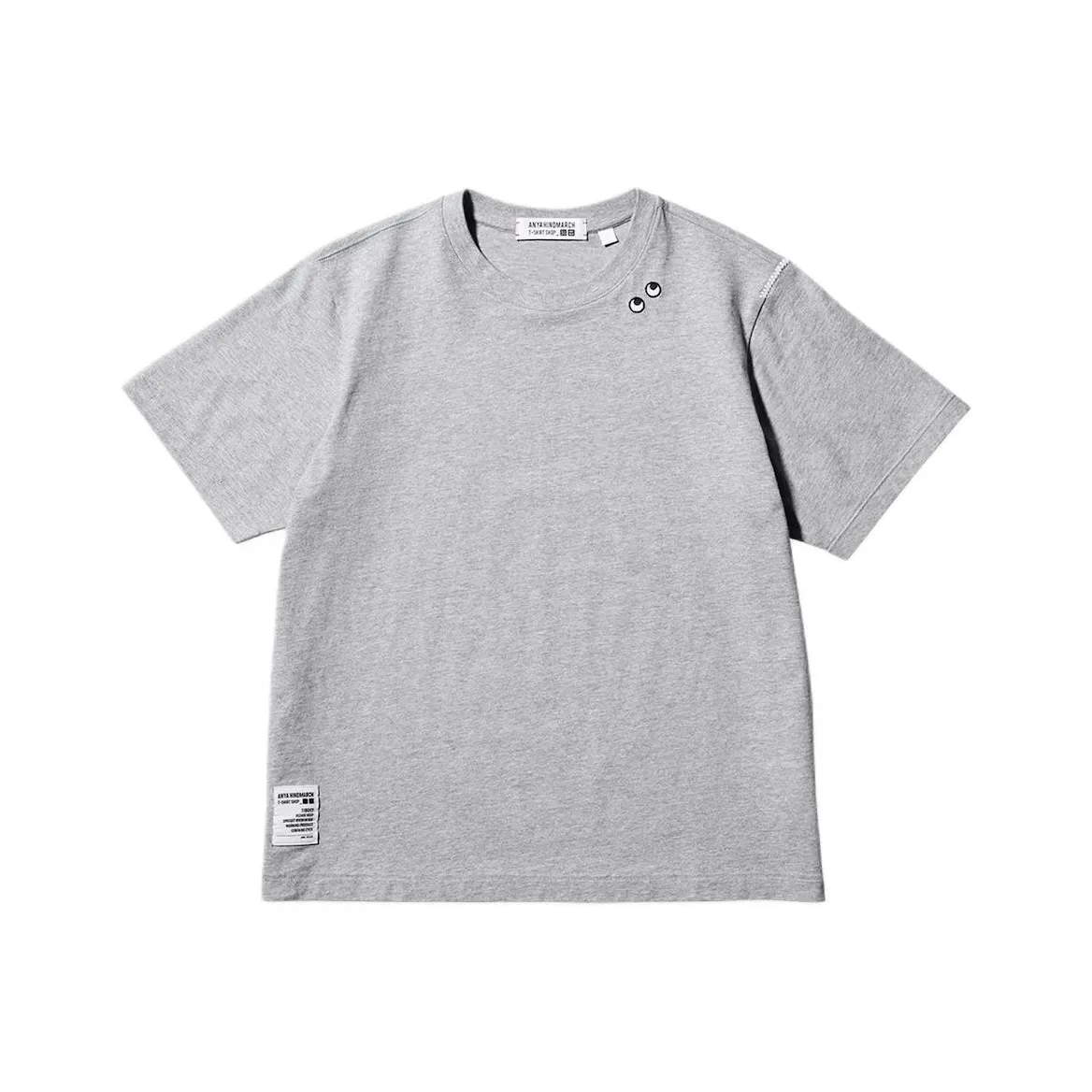 UNIQLO Anya Hindmarch Co Бренд T Рубашка Женские