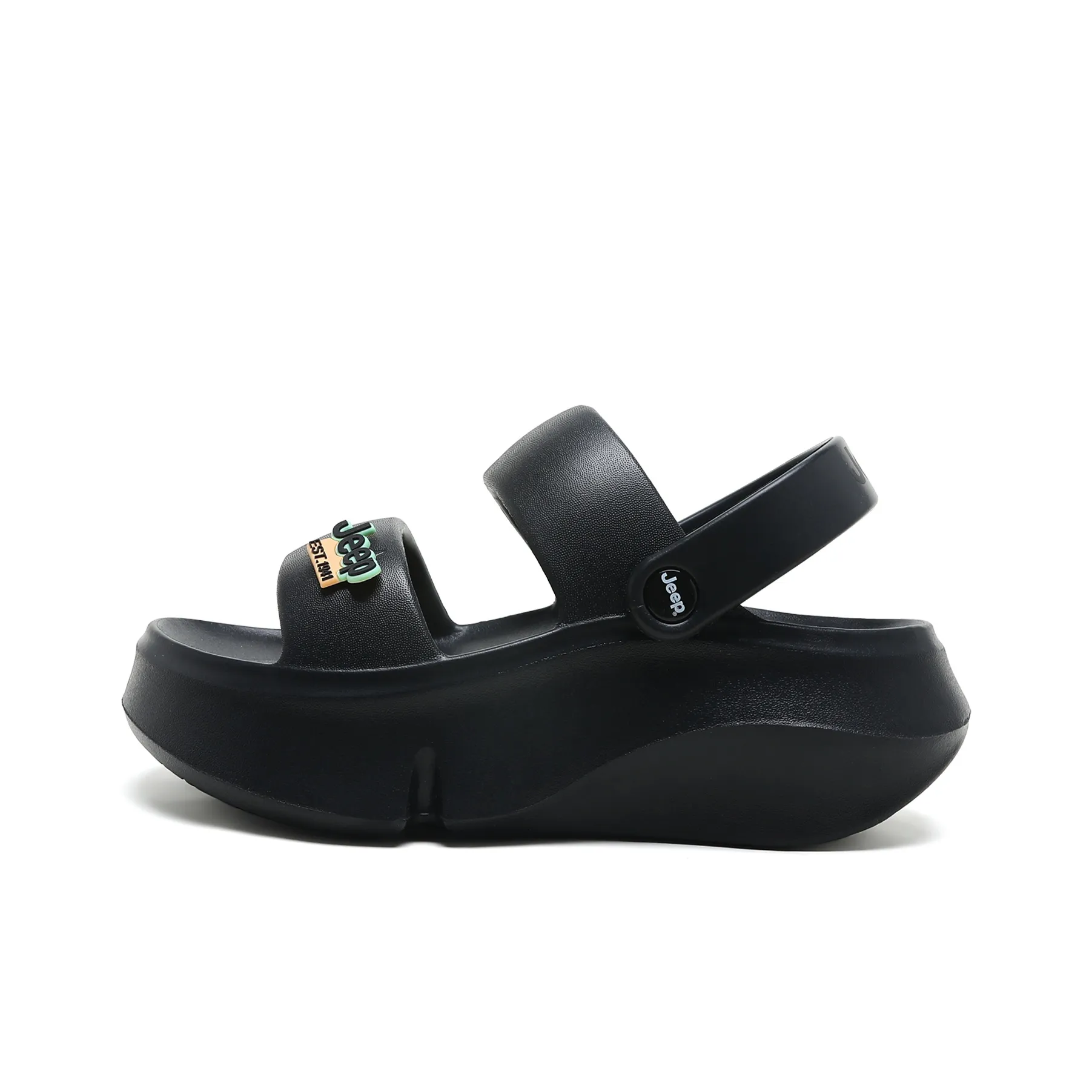 JEEP Пляжные сандалии Женские Черный
