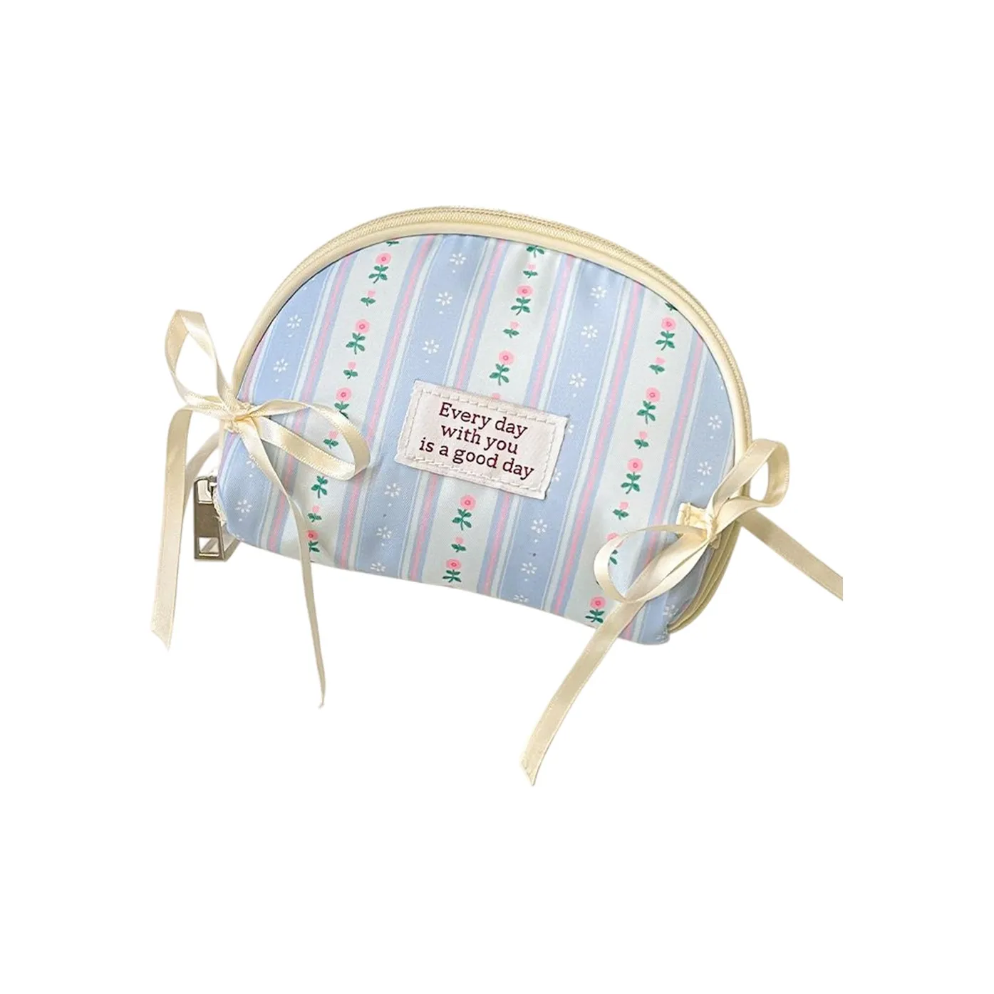 QINGYING Instagram стиль Минималистский стиль Цветочный Сумка для хранения Туалетных принадлежностей Косметичка