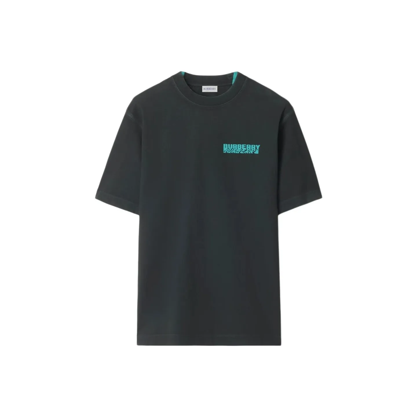 burberry pocket SS25 T Shirt Men's Black Blue