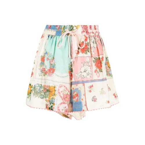 Zimmermann Многоцветные Женские Повседневные Шорты